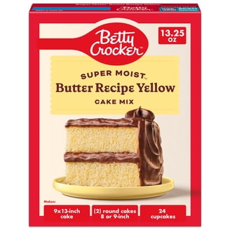 betty Betty Crocker, Cake Mix, 13.25 oz, Super Moist Yellow - Walmart.com