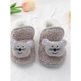thumbnail image 4 of Baby Girls Boys Slippers Warm House Shoes Slip On Winter Indoor Shoes Cartoon House Slippers, 4 of 6