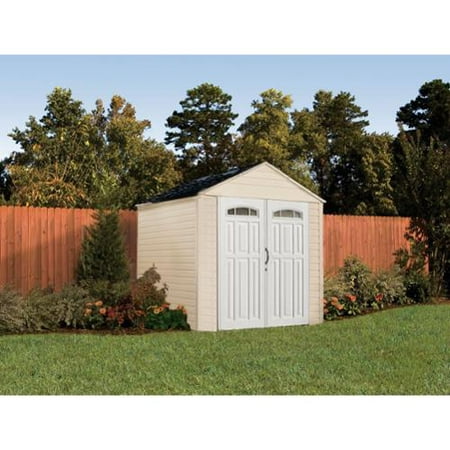 rubbermaid 7-ft x 7-ft roughneck storage shed lowe's canada