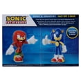 thumbnail image 3 of Sonic the Hedgehog 4" JAKKS Gold Collector Action Figure 2 Pack - Sonic and Knuckles Face Off Set, 3 of 4