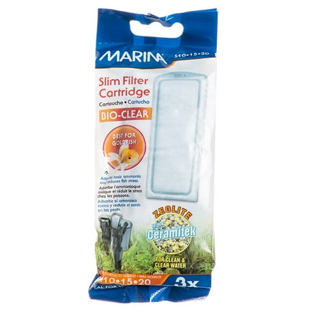 Fns Plus Filter Tank - HC Marina Slim Filter Zeolite Plus Ceramic Cartridge 3 pack Fits Filters S10/15/20