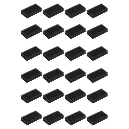 Nispira CPAP Reusable Foam Air Filters Compatible with Philips Respironics PR System One, M Series and SleepEasy Series, 24 Filters