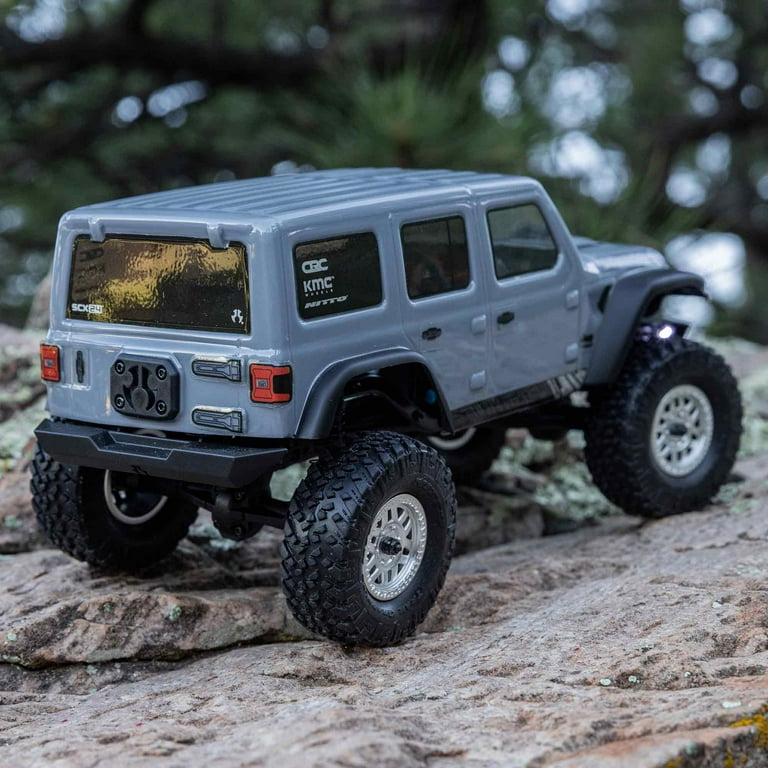 Axial SCX24 2019 Jeep Wrangler JLU CRC Gray 1/24 4 Wheel