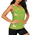 thumbnail image 2 of Sigee Funny Chicken for Women's Workout Tank Top,Running Tank Tops,Sleeveless Gym ClothesLarge, 2 of 8