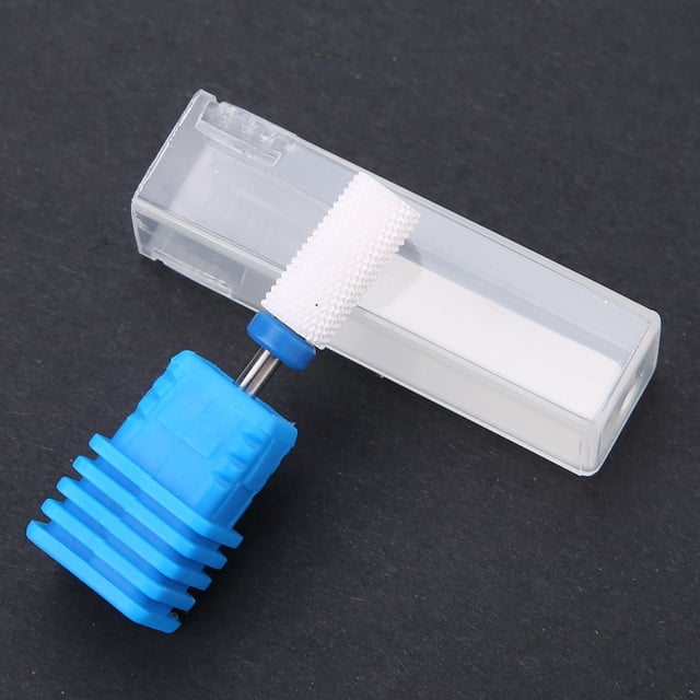 Brocas de Taladro de Unas, 5 Tipos de Cabezales de Molinda de Cerámica Broy de Taladro Opcional Para Esmalte y Reinshapado Unas, Accesorios de Máquina de Manicura