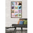 thumbnail image 3 of Keith Kimberlin - Puppies - Cuties Grid Wall Poster, 22.375" x 34", Framed, 3 of 6