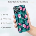 thumbnail image 2 of Beautiful Flowers Case for iPhone 14 Pro Max,Aesthetic Colourful Floral Pattern Soft TPU Full Cover Case, 2 of 5