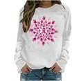 White Zipper Sweatshirt Women Crewneck Sweatshirts Embroidered Black