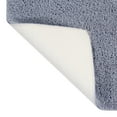 thumbnail image 5 of Better Trends U-Shape Toilet Rug 100% Polyester, Non-Slip Rug, Water Absorbent, Machine Washable, 20" x 20" Contour Bath Rug Micro Plush Collection - Gray, 5 of 6