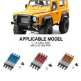 thumbnail image 3 of ZheElen RCGOFOLLOW Aluminum Alloy Smooth Front Rear Shock Absorber Wear-resistant Rc Front Rear Shock Absorber For 1/10 MN MN Titanium, 3 of 6