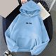 thumbnail image 2 of Gibobby Sudaderas de mujer, Sudadera con capucha para mujer, con forro polar ultra suave con bolsillos(Azul celeste,M), 2 of 3