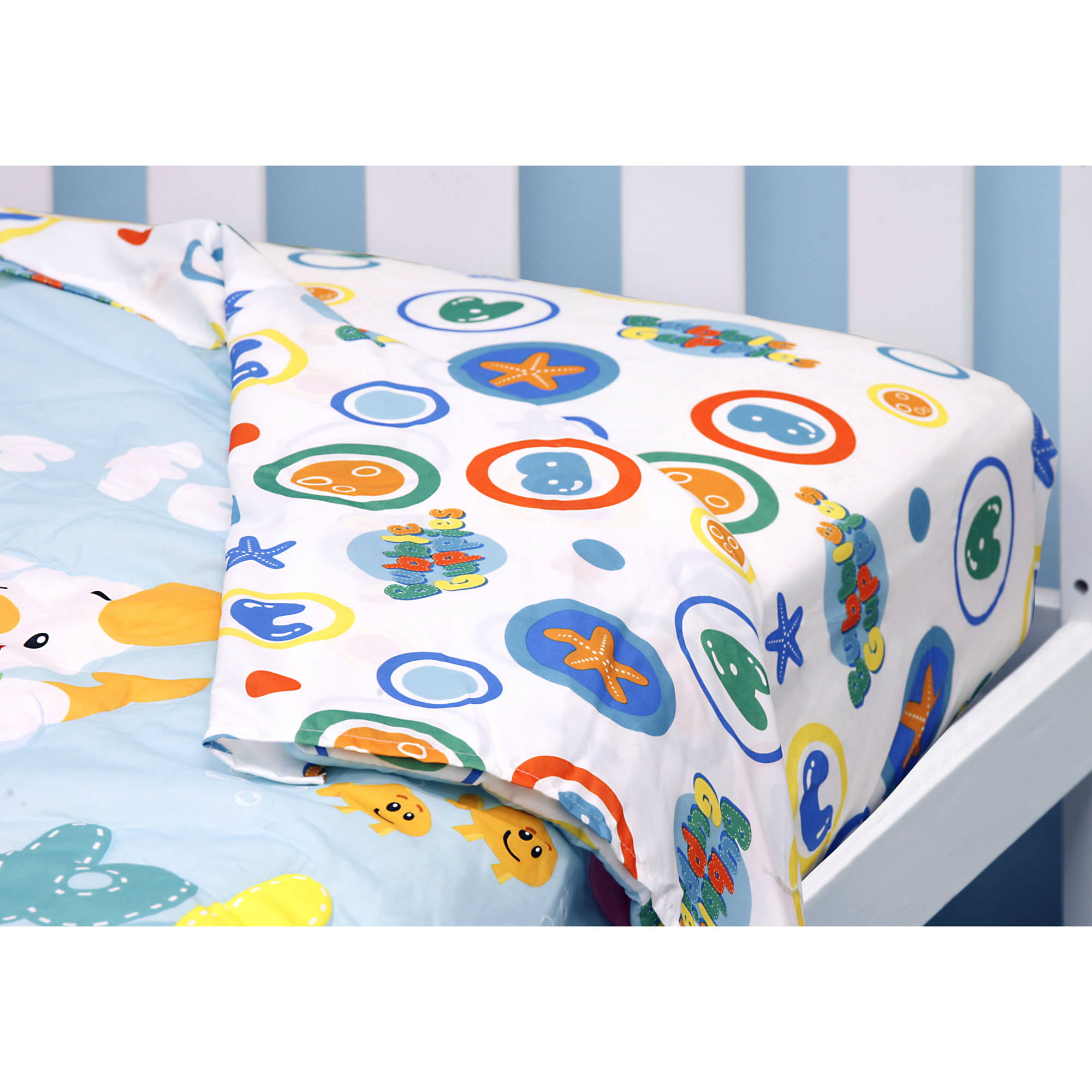 Bubble Guppies Toddler Bed Set With Bonu - Walmart.com - 