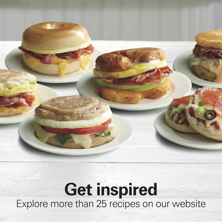 Hamilton Beach Breakfast Sandwich Maker with Egg Ring photo 4