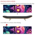 thumbnail image 2 of Alien Skateboard Grip Tape Stickers Pack of Two | Emery Surface PVC Back | 8.8x32.6in/22.4x83 cm, 2 of 5
