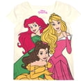 thumbnail image 3 of Princess Cinderella, Belle and Rapunzel Girls 3 Pack Character Short Sleeve Tees, 4-6X, 3 of 4