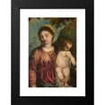 thumbnail image 2 of Andrea Schiavone 18x24 Black Modern Framed Museum Art Print Titled - Madonna and Child, 2 of 5