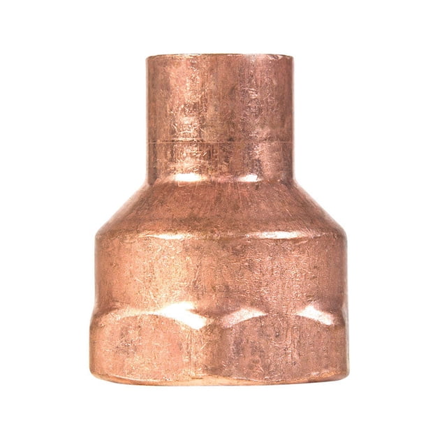 Adaptador de tubería NIBCO Mueller Streamline de 1/2 pulgada Cobre x 3/4 pulgadas