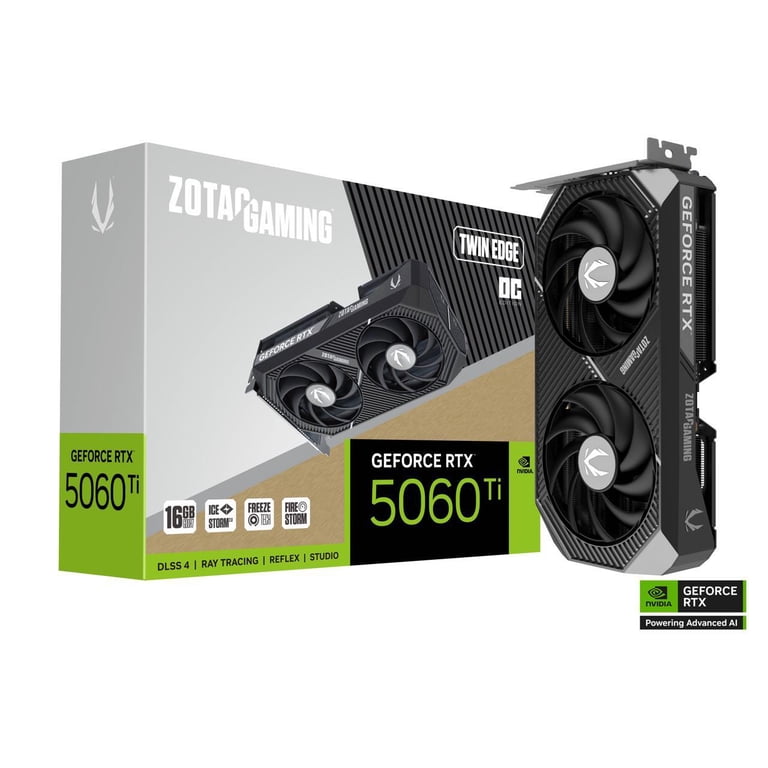 ZOTAC Twin Edge OC GeForce RTX 5060 Ti PCI Express 5.0 x8 16GB 128