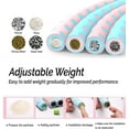 thumbnail image 2 of Weighted Hula Hoop for Adults Weight Loss - 8 Section Detachable Exercise Hula Hoop for Women, Soft Padded Exercise Hoop, Portable and Adjustable Fitness Circle for Gym Home Workouts, 2 of 5