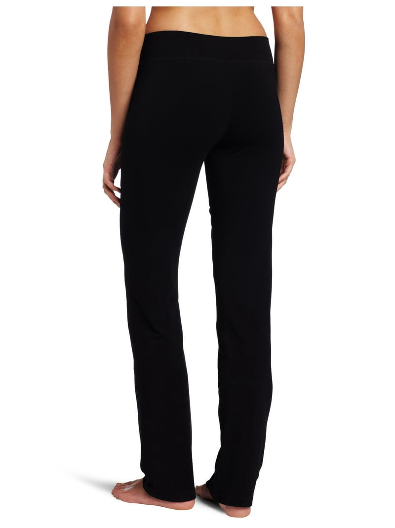 DANSKIN ブラック ヨガパンツ Lサイズ Danskin Women's Plus Size 2X Sleek Fit Black Yoga Pant, Semi