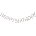 thumbnail image 1 of Naiovety Uds. Conjunto de tarjeta de papel rosa de 14,7 pies cartel de feliz cumpleaños cartel de feliz cumpleaños para decoraciones de fiesta Kits de decoración para fiestas Blanco 14.7 pies, 1 of 6