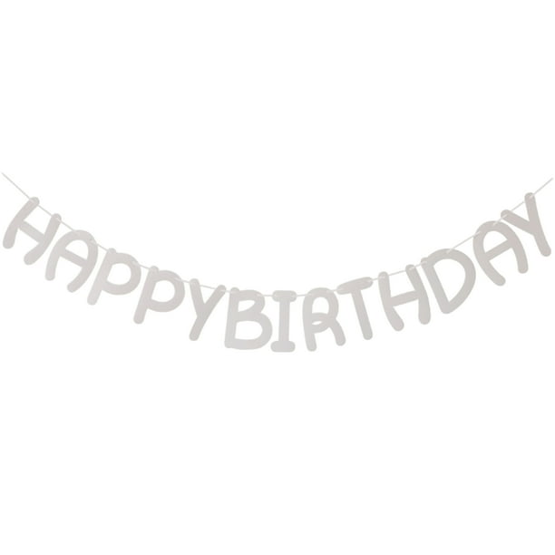 Conjunto de tarjeta de papel rosa Naiovety 14.7 pies feliz cumpleaños