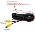 thumbnail image 3 of MesaSe 10m/32ft Camera Video Extension Cable Lead + Reverse Wire Car Backup Parking Kit, 3 of 5