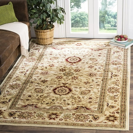SAFAVIEH Lyndhurst Collection LNH212L Traditional Oriental Non-Shedding Living Room Bedroom Accent Rug  23 x 4  Ivory / Ivory 2 3 x 4 Ivory/Ivory The Lyndhurst Rug Collection features the exquisitely detailed designs and noble colors found in the finest Persian and European styled rugs. Constructed using a blend of soft  sturdy synthetic fibers and designed in traditional Persian florals  these rugs will add classic charm and character to any room. These dazzling and durable floor coverings are available in many styles  colors  shape and sizes  including hallway runners and foyer rugs.