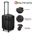 thumbnail image 6 of Byootique Soft Sided Rolling Makeup Train Case Cosmetic Organizer Travel Artists, 6 of 12