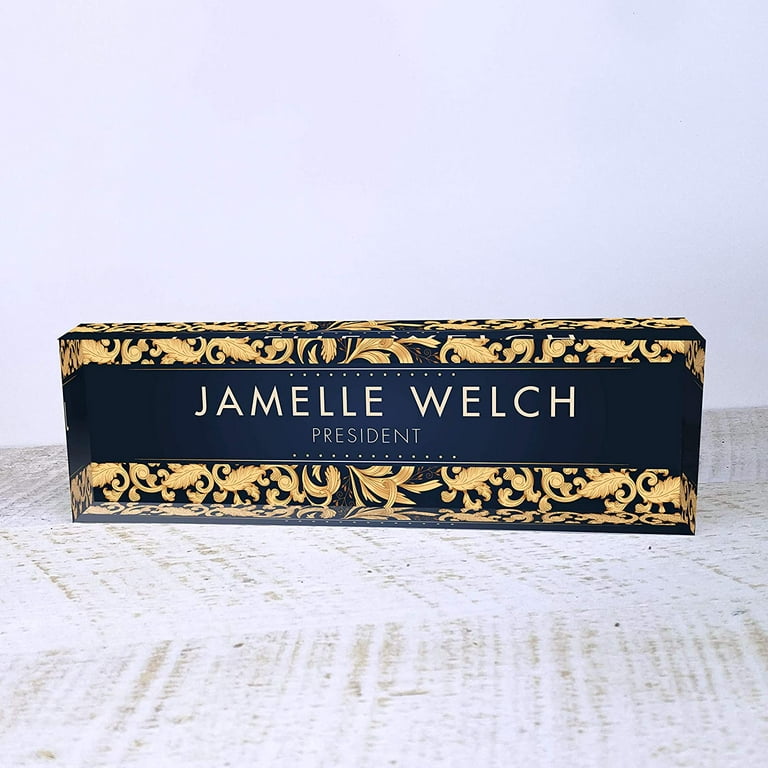  Desk Name Plate Personalized, Custom Name Plate for