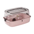 thumbnail image 3 of oshhni Hamster Cage Habitat with Openable Top Portable House,Small Animal Cage,for Sugar Glider,Bunny Gerbils Small Animals Hedgehog pink, 3 of 9