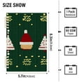 thumbnail image 2 of FORMRS 1-Subject Spiral Notebook 8" x 5" College Ruled 60 Refillable Sheet A5 Hard Cover, 2 Pack, Christmas Santa Hats, 2 of 7