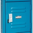 thumbnail image 3 of Six Tier Locker, 12x18x12, 6 Door, Unassembled, Blue, 3 of 6