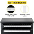 thumbnail image 4 of VEVOR Drill Bit Dispenser Cabinet Three-Drawer Organizer A to Z 27-Compartment, 4 of 9