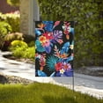 thumbnail image 4 of Easygdp Tropical Palm Leaves Garden Flag Yard Flag Welcome Flag, Double-Sided, Weather Resistant for Outdoor Decor - 28"x40", 4 of 9