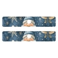 thumbnail image 2 of Gnomes Star Snowflakes Sink Splash Guard Faucet 30x5.4in Drying Mat Drying Mat Absorbent Pad for Bathroom Kitchen 2PCS, 2 of 7