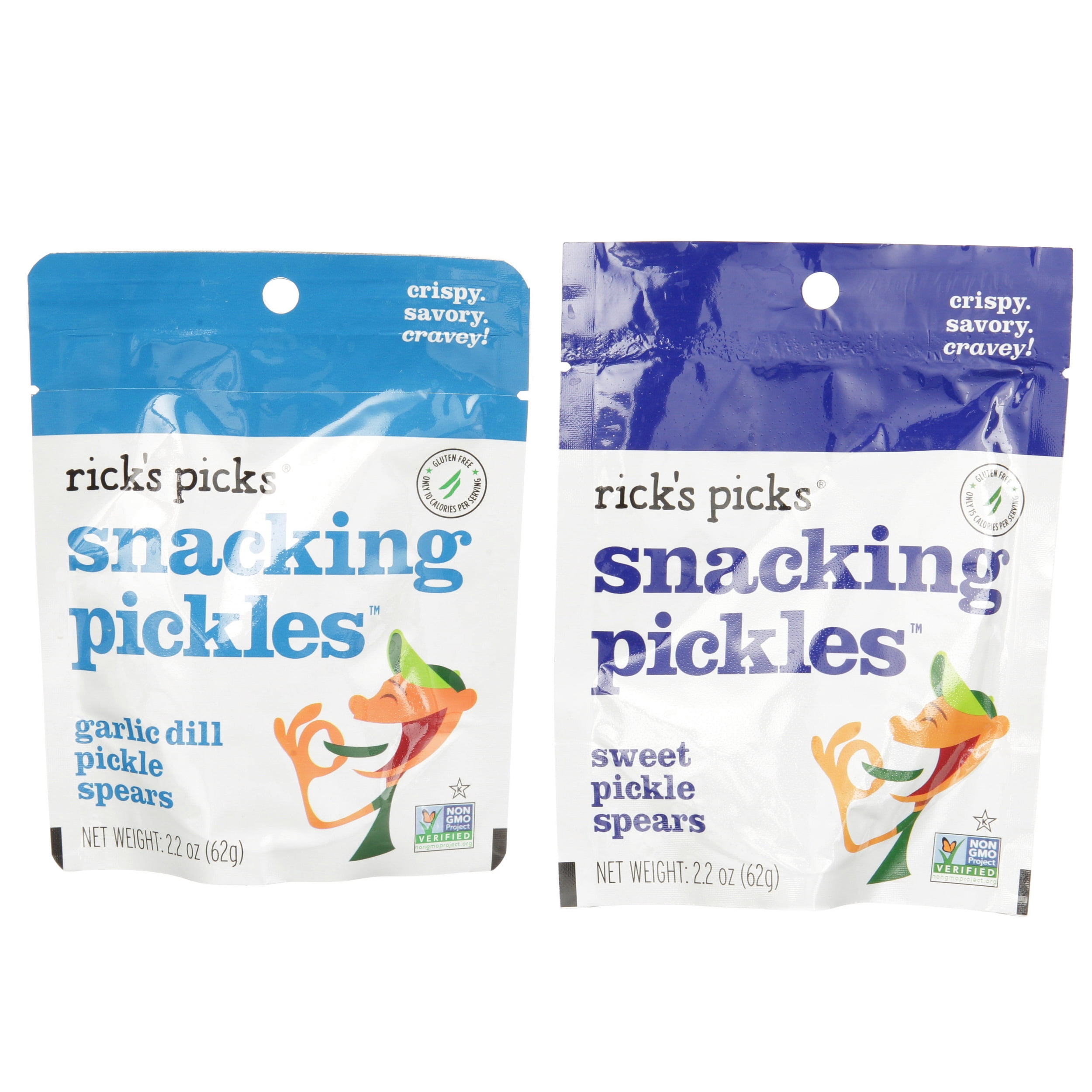 Rick's Picks Variety Pack Snacking Pickles 5 Pack