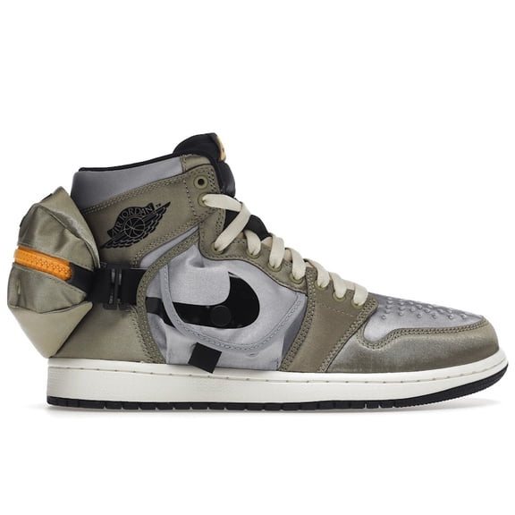 Jordan Men's 1 Retro High OG SP Utility Neutral Olive Light Steel Grey Shoes, from StockX