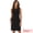 Solid Black, variant on V Neck Work Sleeveless Bodycon Mid-Length Pencil Dress S Solid Black