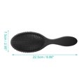 thumbnail image 2 of Unique Bargains 1 Pc Anti-Static Paddle Hair Detangle Brush Barber Brush Tools for Men and Women Styling Comb Black, 2 of 6