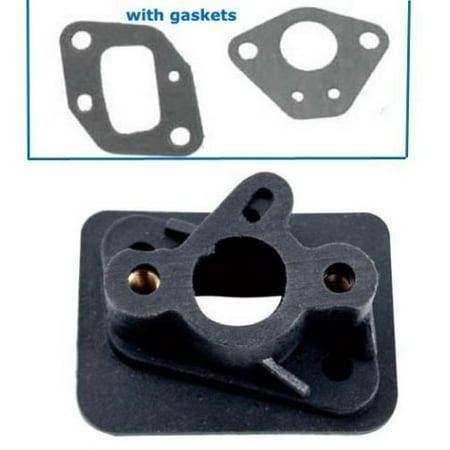 43cc, 49cc Manifold w/Gaskets for 2-stroke stand Up gas scooter, Pocket