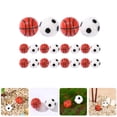 thumbnail image 2 of Shisuyan 20pcs Sports Soccer Basketball Set Small House Outdoor Accessory Miniature Decor, 2 of 8