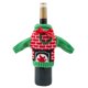 thumbnail image 2 of Bewildely Navidad tejer botella de vino muñeco de nieve guirnalda cubierta ropa cocina de cena para Año Nuevo suministros para arreglos de Kits de decoración para fiestas Guirnalda, 2 of 6