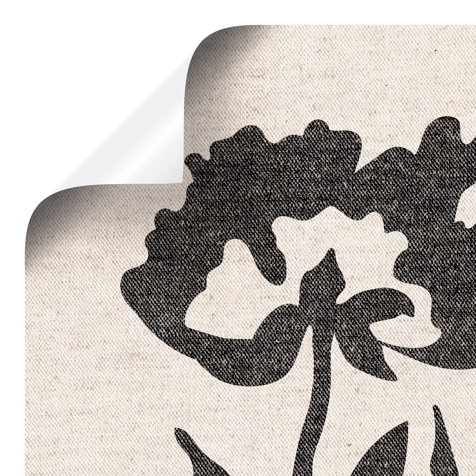 DesignOvation Scandi Floral Gray Unframed Art Prints 11” x 14” Set of 3 by The Creative Bunch Studio