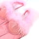 thumbnail image 4 of Sujetador moldeador de cintura para mujer con diseño de espiga de plumas y banda para el pecho y la cintura., 4 of 6