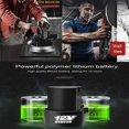 thumbnail image 6 of Tile Tiling Machine,AWECOT 19000r/min Hand-Held Tiling Installation Tool, 6 Adjustable Speeds Tile Automatic Leveling Machine with 2pcs Lithium Battery,Strongly Absorb up to 120kg of Tiles, 6 of 7