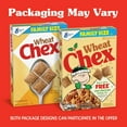 thumbnail image 2 of Wheat Chex Breakfast Cereal, Homemade Chex Mix Ingredient, Family Size, 19 oz (Pack 2), 2 of 5