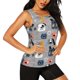 thumbnail image 2 of Fotbe Dog Blusas Sin Mangas para Mujer – Estilo Casual, Corte Suelto, Slim-Fit, Cuello Redondo Deportivo, Tops de Verano para Gimnasio y Yoga-Small, 2 of 7