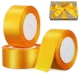 thumbnail image 1 of 3 rollos de cintas de satén para envolver regalos, manualidades, decoración, cinta ancha para bodas, San Valentín, cumpleaños, 22 m, 1 of 5
