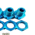 thumbnail image 2 of Milaget RC Car 17mm Hex Wheel Hubs Adapter Nuts Metal Blue, 2 of 3